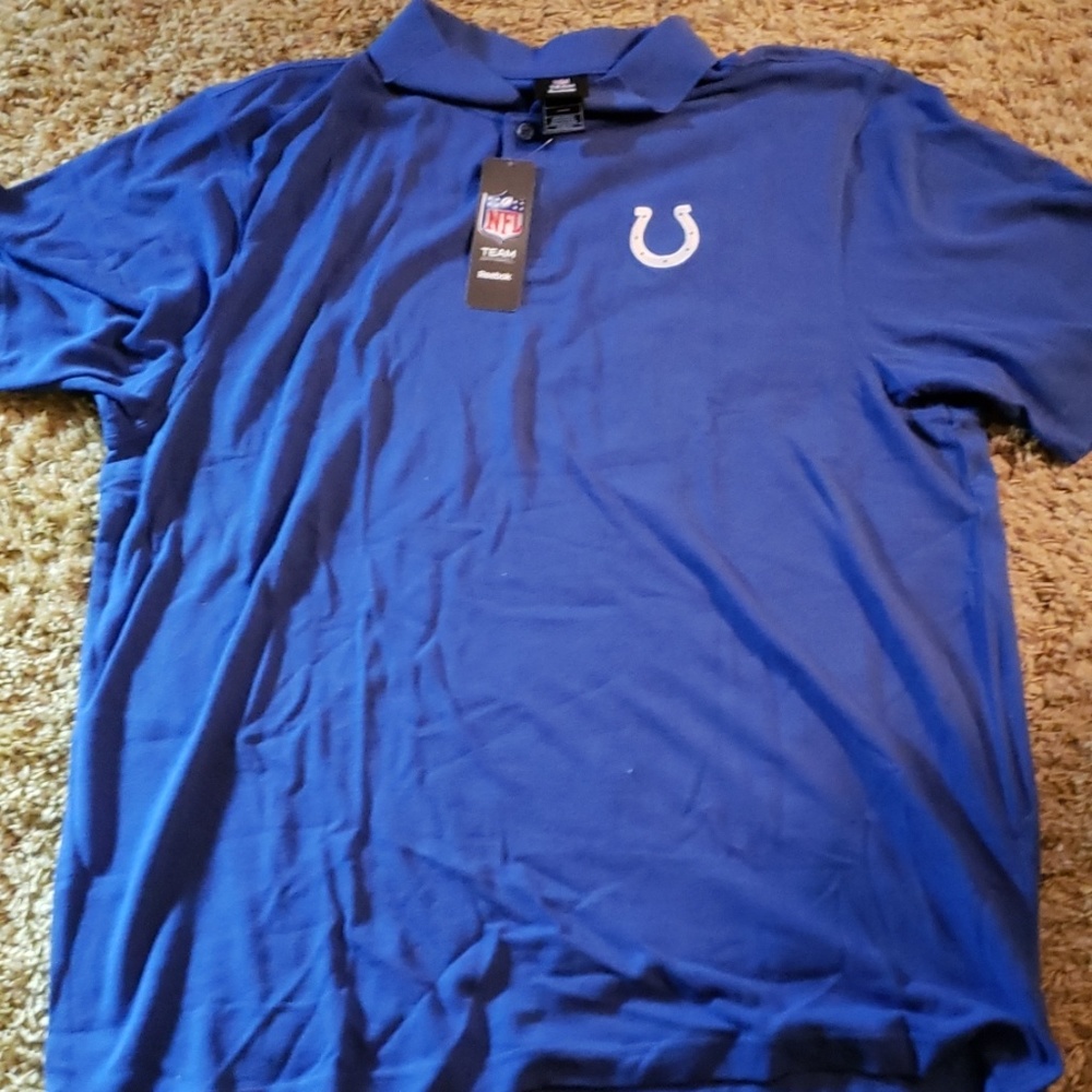 Official NFL Indianapolis Colts polo shirt